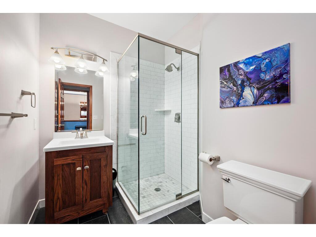 Updated 3/4 main floor bath