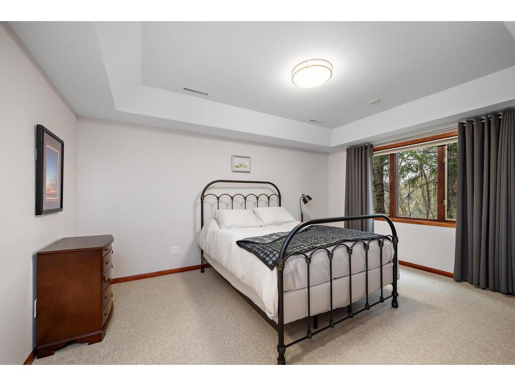 Third bedroom located on lower level