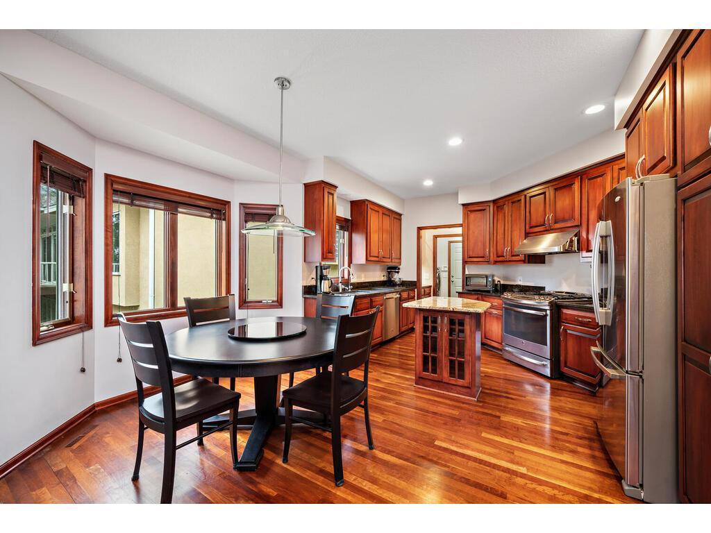 Informal dining area