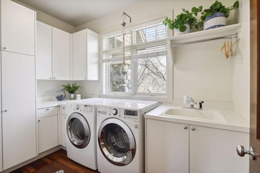 1st floor laundry off kitchen