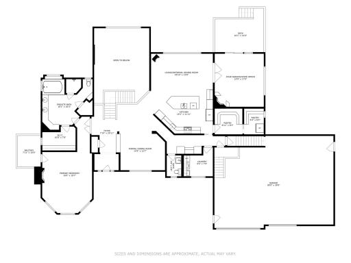 So you may visualize the Main Level Floor Plan, illustrated in photos 16 - 55
