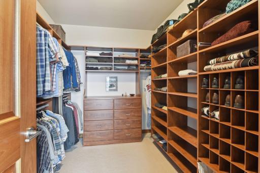 Spacious Walk-in Closet
