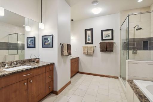 Primary Bathroom - Dual Vanities