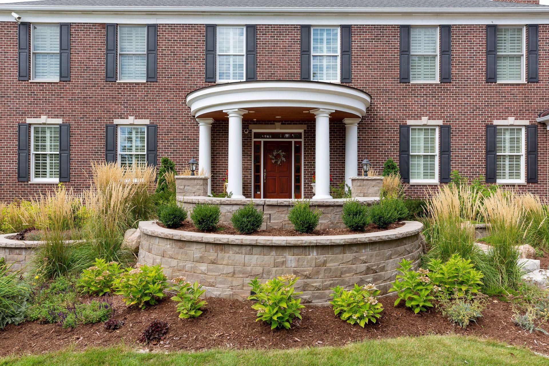 Superb curb appeal on this private 1.32 acre estate.