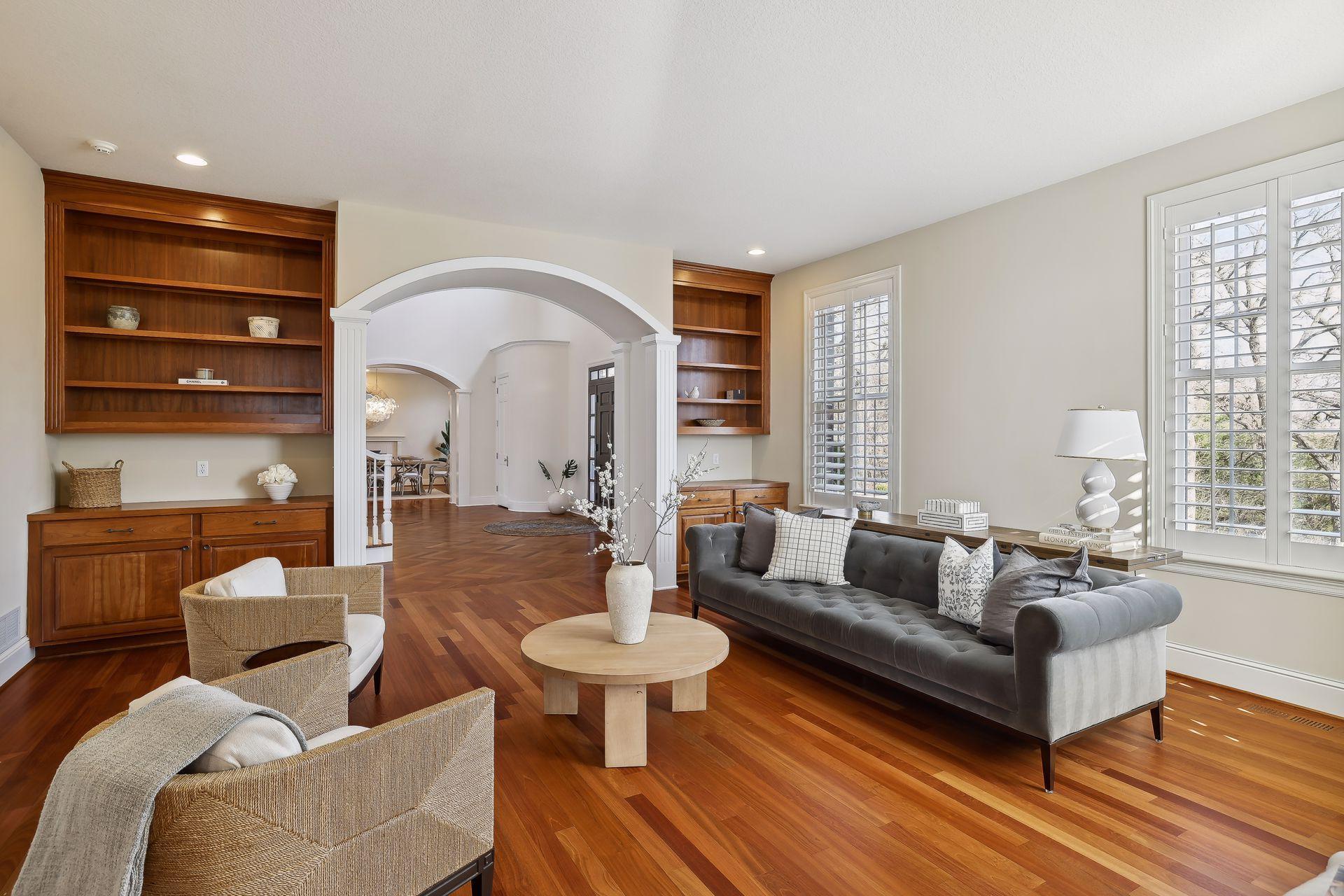 This home is an entertainer's dream with formal living and dining spaces.