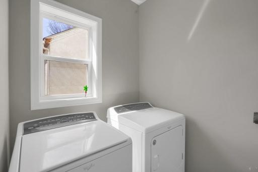 Main floor laundry