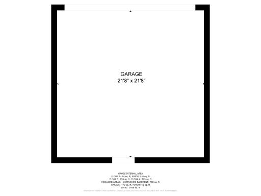 Garage floor plan