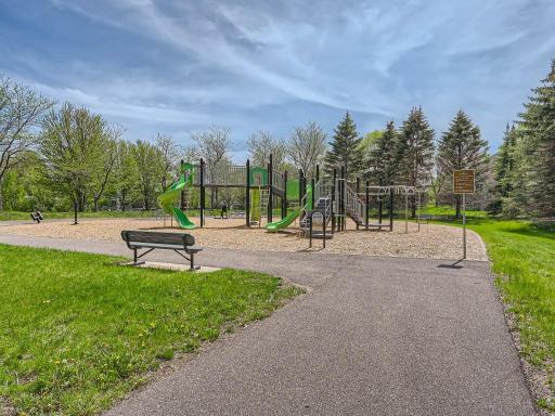 A newly updated park just steps away from your new home.