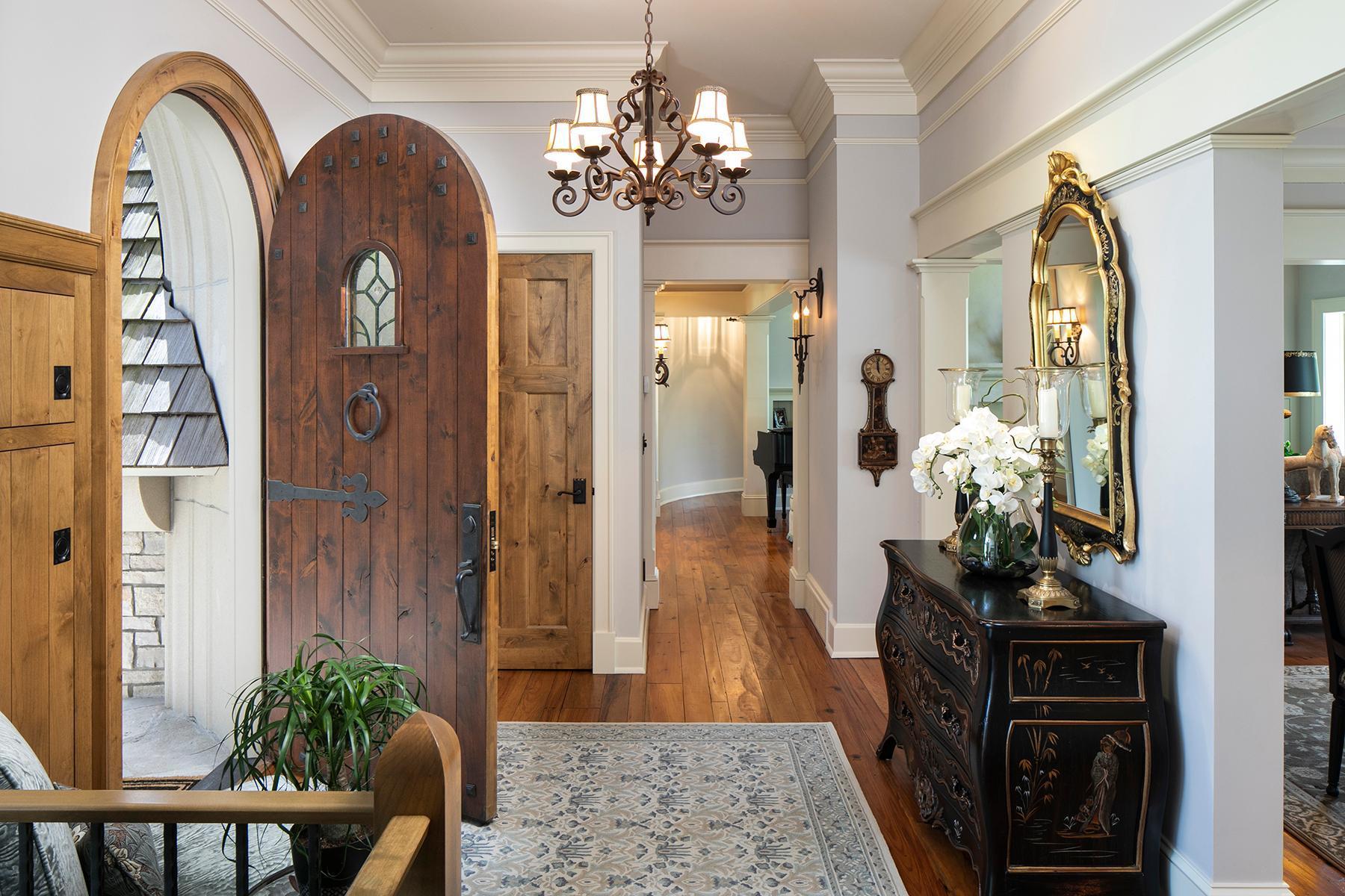 Charming features and stunning craftsmanship throughout