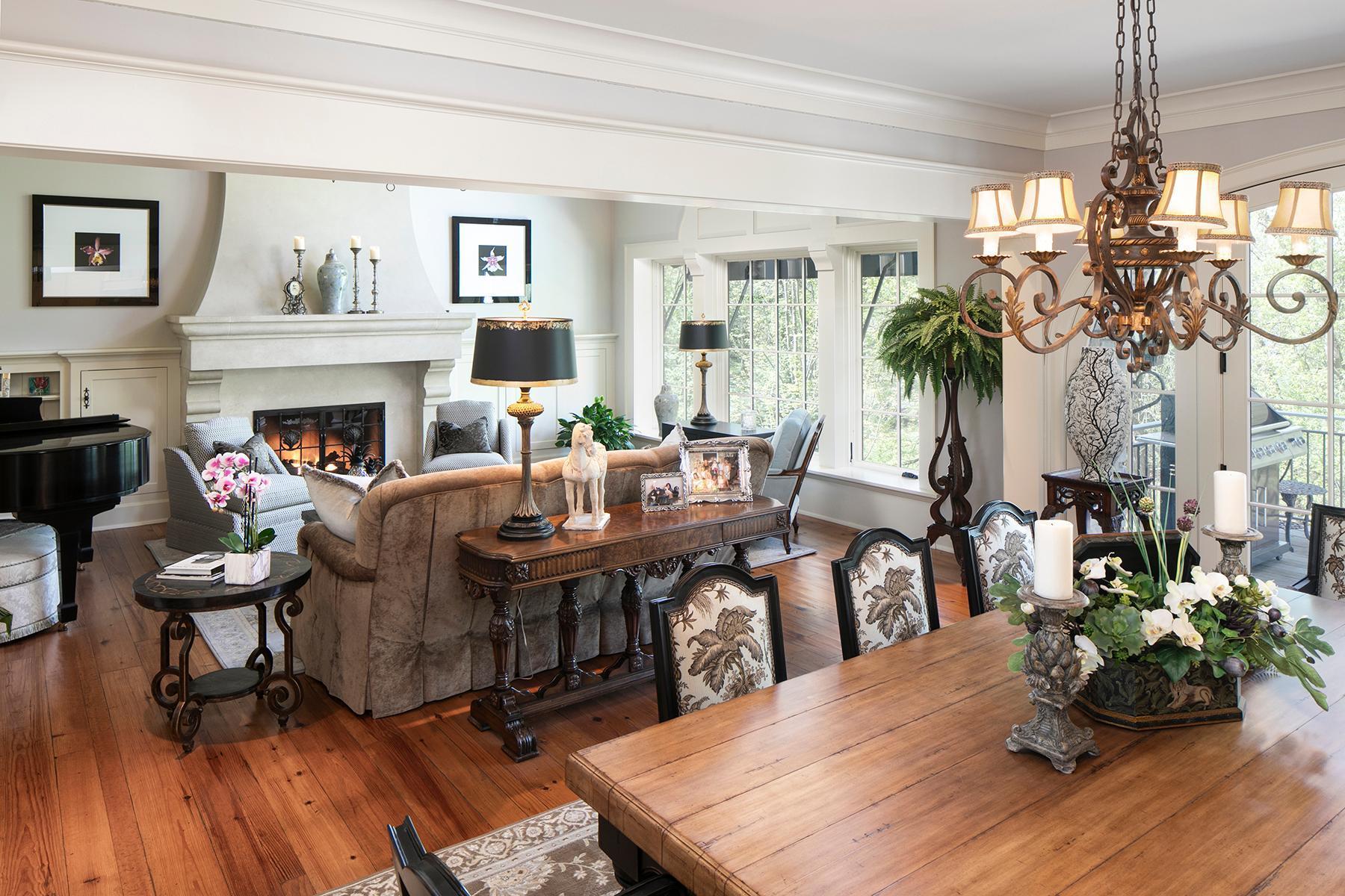 The Great Room open flowing floor plan