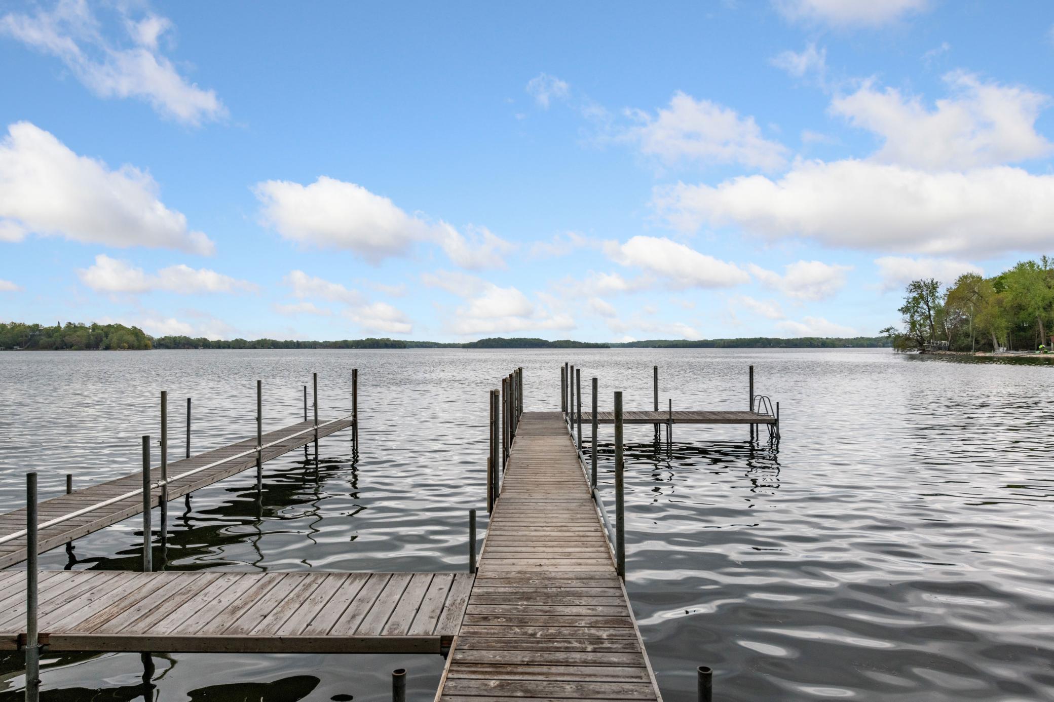 Docks included in sale!