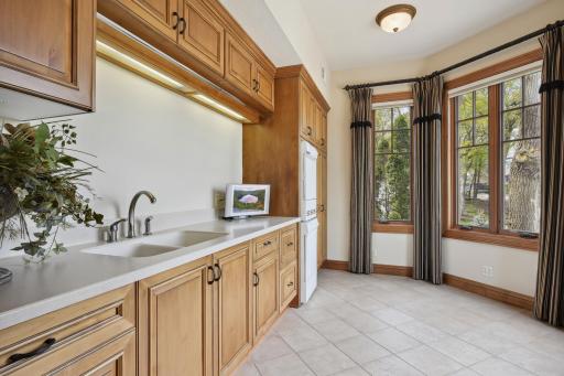 Walk-in pantry/service room, 1 of 3 laundry facilities