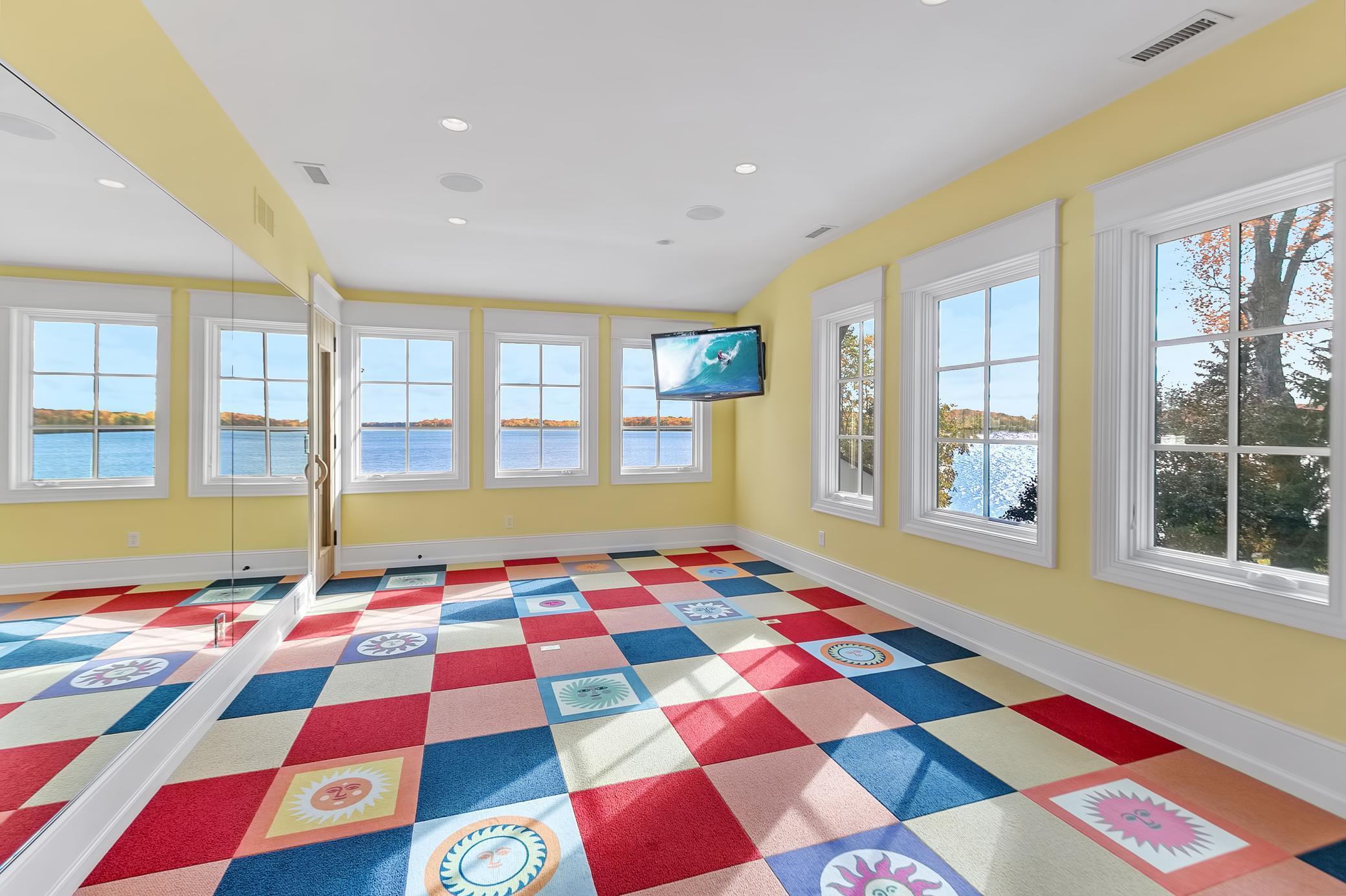 Workout Room with Sauna // Upper-Level