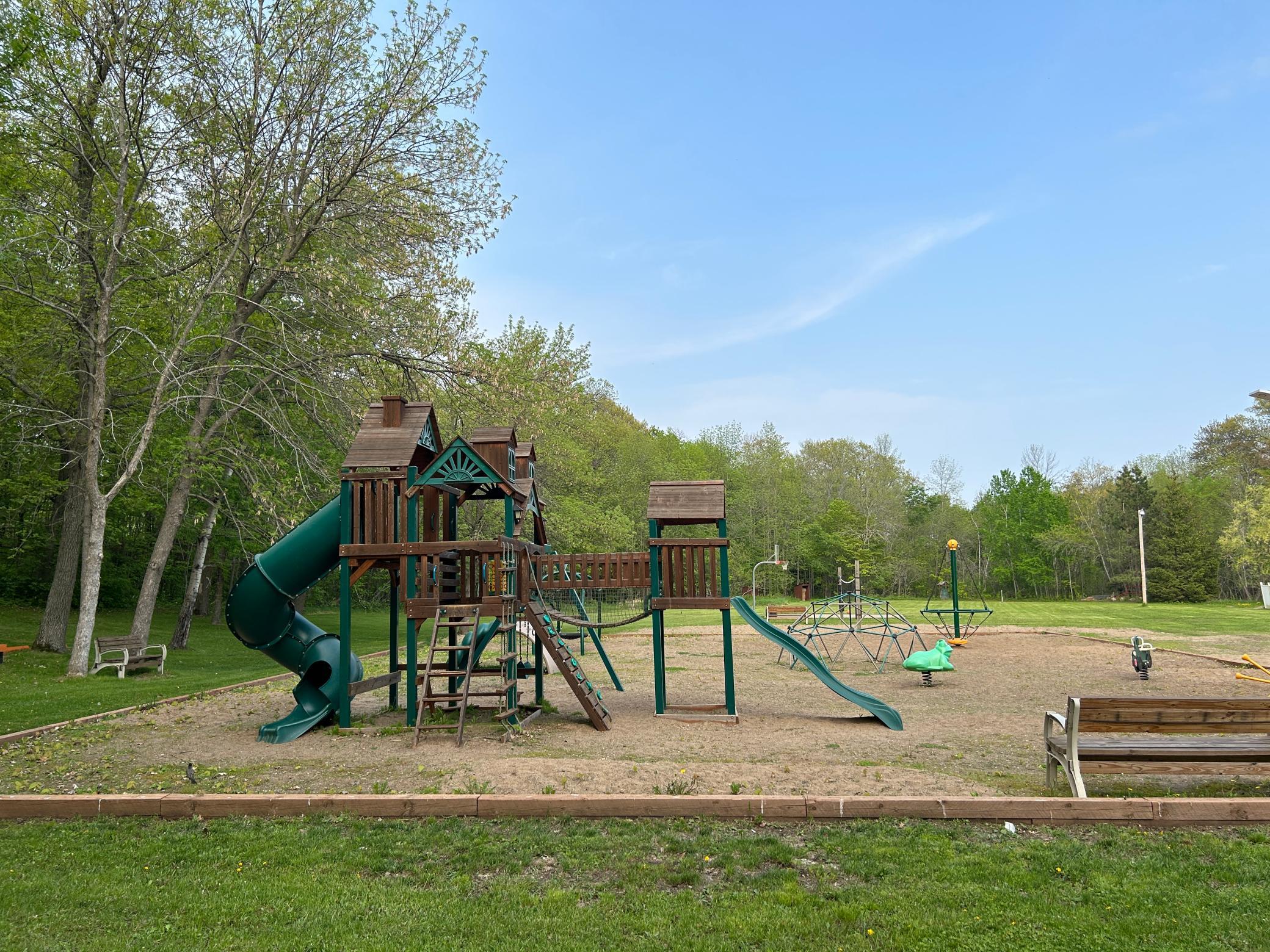 Sherwood Forest playground area