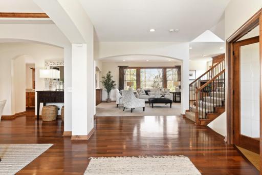 From the moment you enter, you'll appreciate this well-maintained home with spacious gathering areas