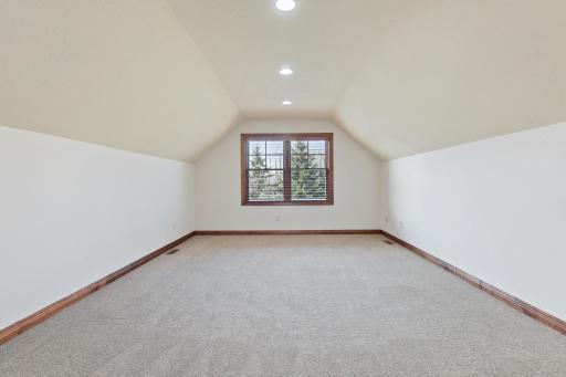 Expansive bonus room on the upper level with walk-in closet - could be a 5th bedroom or great hangout or office space