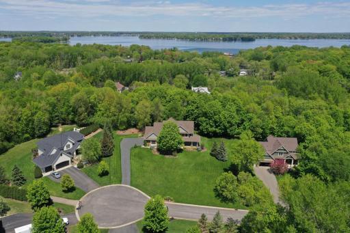 Quiet cul-de-sac location only blocks from Lake Minnetonka