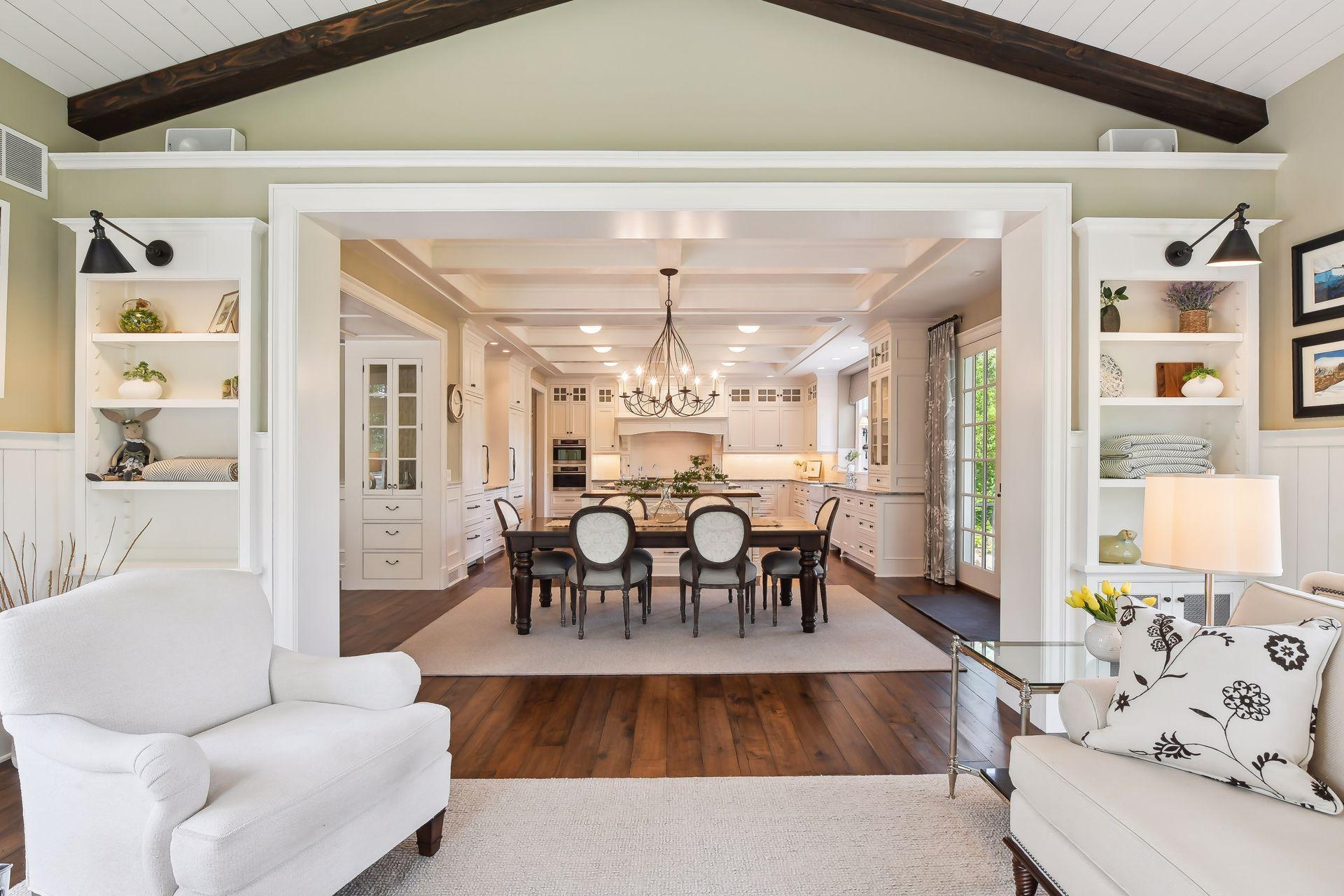 Well-designed, the floor plan offers every room it's own identity while seamlessly flowing into each adjoining space.