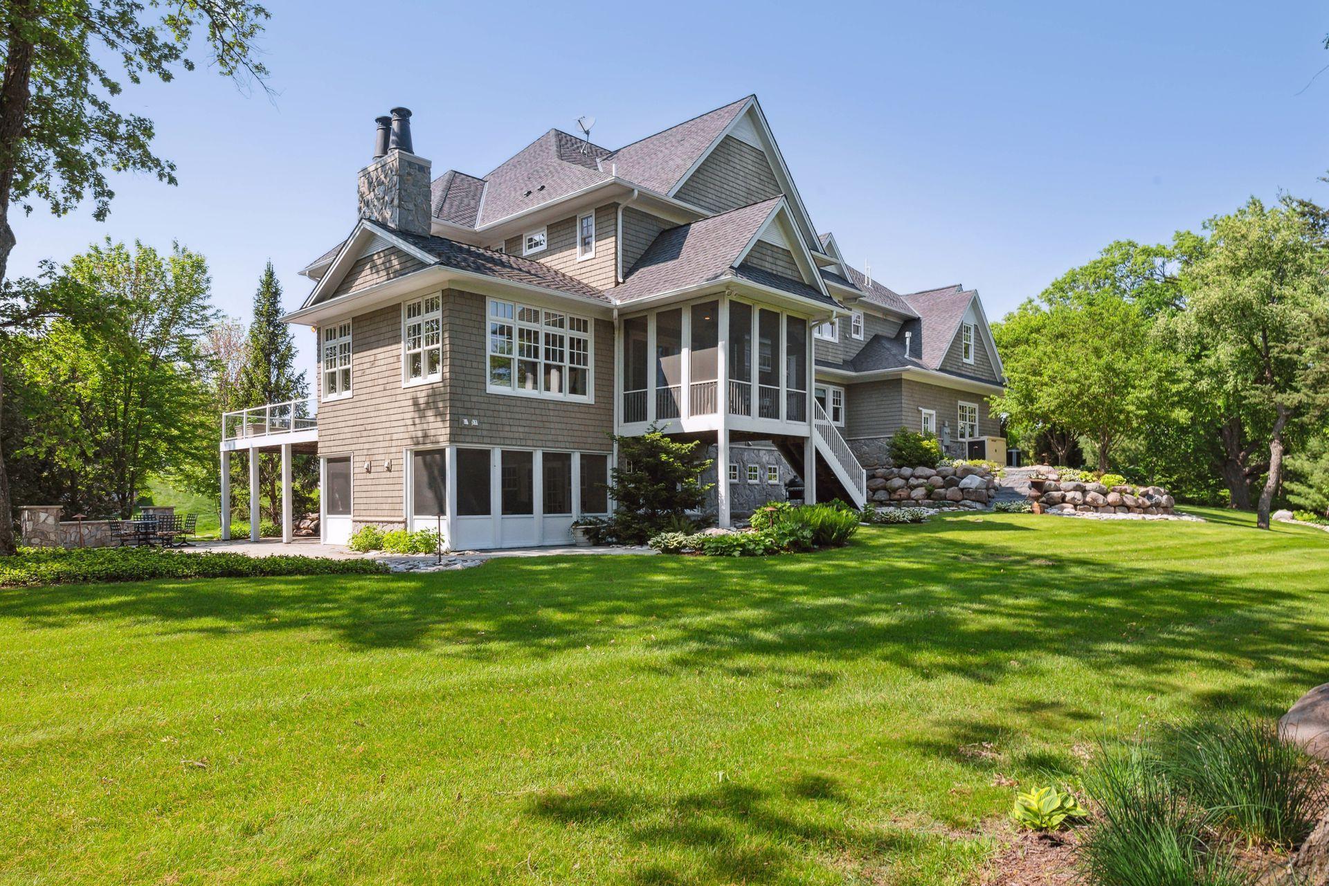 Sited on .75 acres, this enchanting setting is ready for your next soccer game.