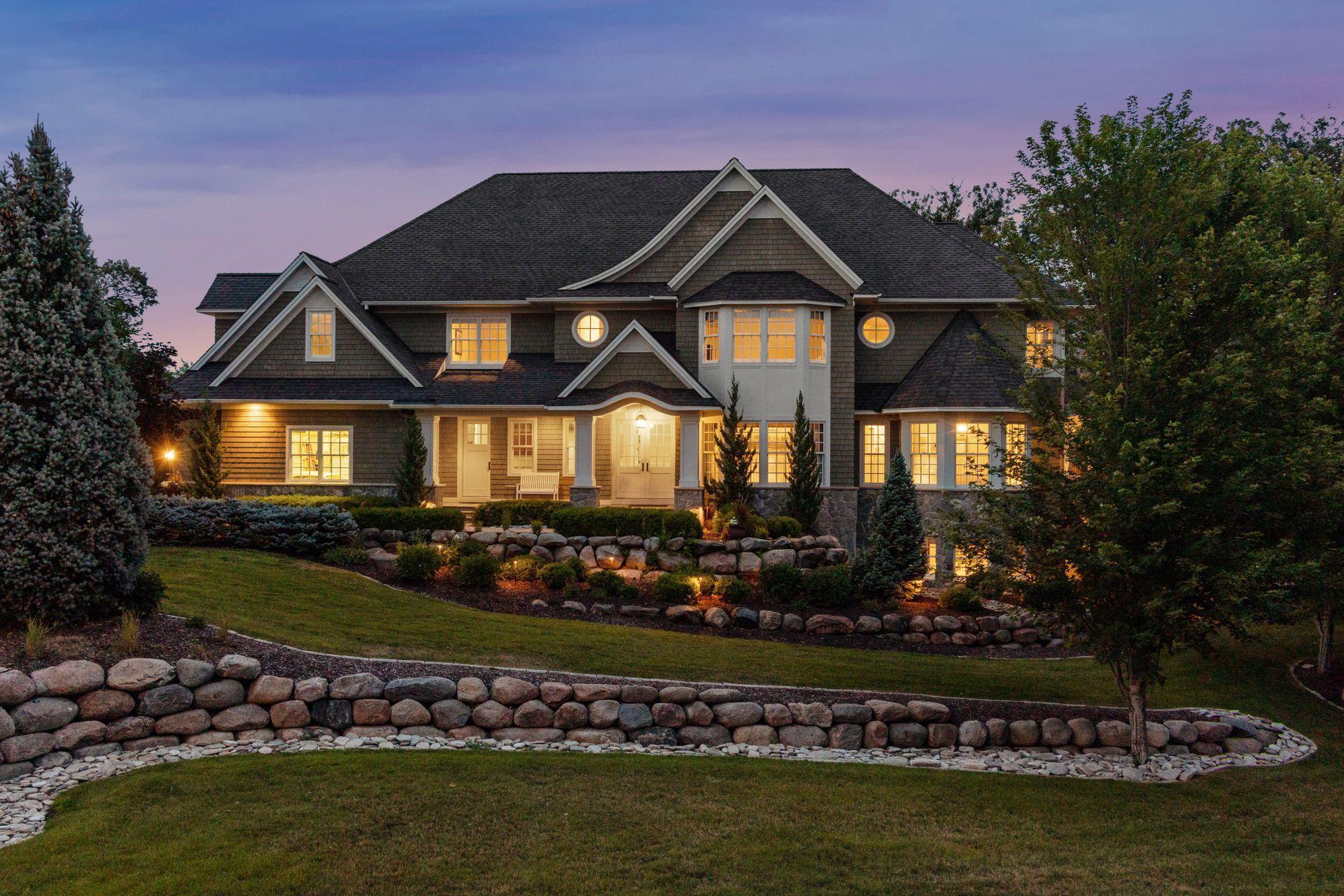 A warm and inviting home in a tranquil setting.