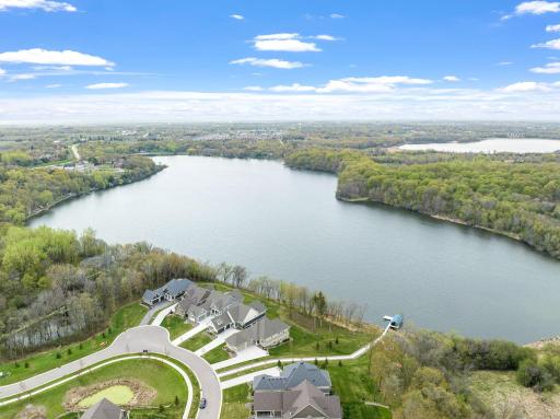 The land across the lake is Carver County Park Reserve