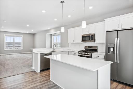 Photo for 7540 38th Street N, Oakdale, MN 55128 - Listing #6368259 Plenty of open space for family gatherings or entertaining. Photos are not of actual home. Actual home will be similar. Some colors and features may vary.