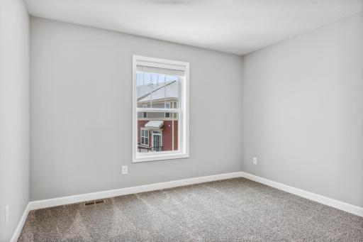 Photo for 7540 38th Street N, Oakdale, MN 55128 - Listing #6368259 Upstairs first bedroom. Photos are not of actual home. Actual home will be similar. Some colors and features may vary.