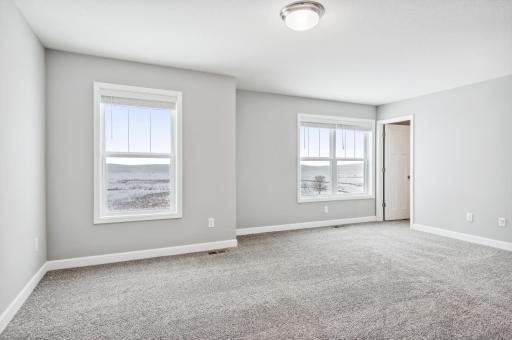 Photo for 7540 38th Street N, Oakdale, MN 55128 - Listing #6368259 Large owner's suite with 2 walk-in closets! Photos are not of actual home. Actual home will be similar. Some colors and features may vary.