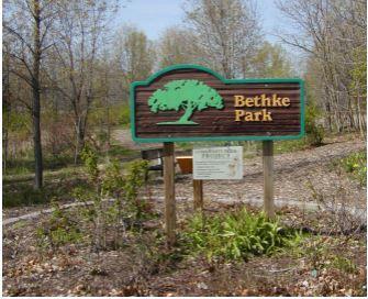 Oakdale Bethke Park with great walking trails.