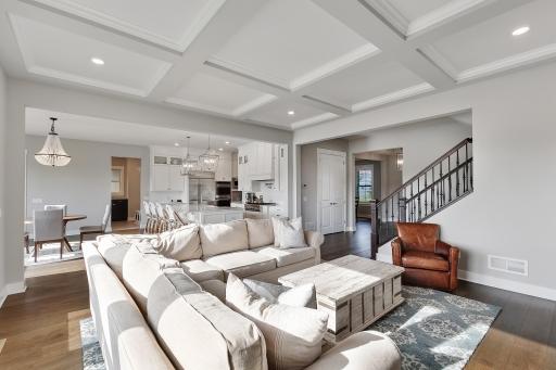 Wonderfully open floorplan for day-to-day living.