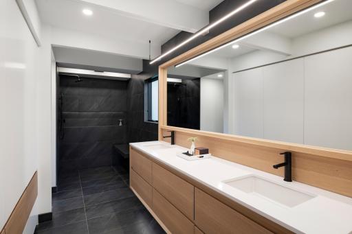 Example photo from another project that reflects the finish level and quality for this home....