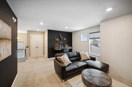 Photo for 6613 Coach House Lane, Corcoran, MN 55340 - Listing #6369342 Additional living space in the upper level loft! Photo is of model home. Color and finish can vary.