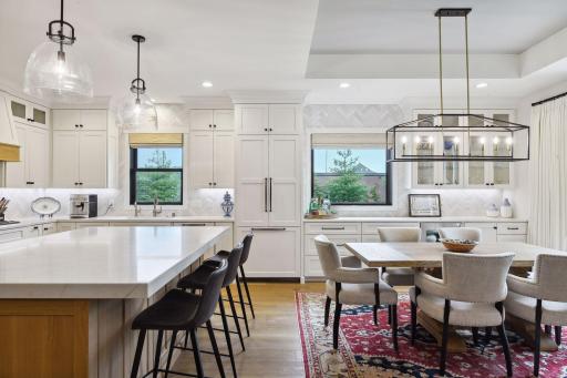 Informal dining space directly off of the kitchen.