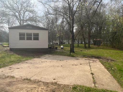 Parking spot - potential area for carport or garage