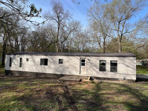 Exterior vinyl siding and steel roof