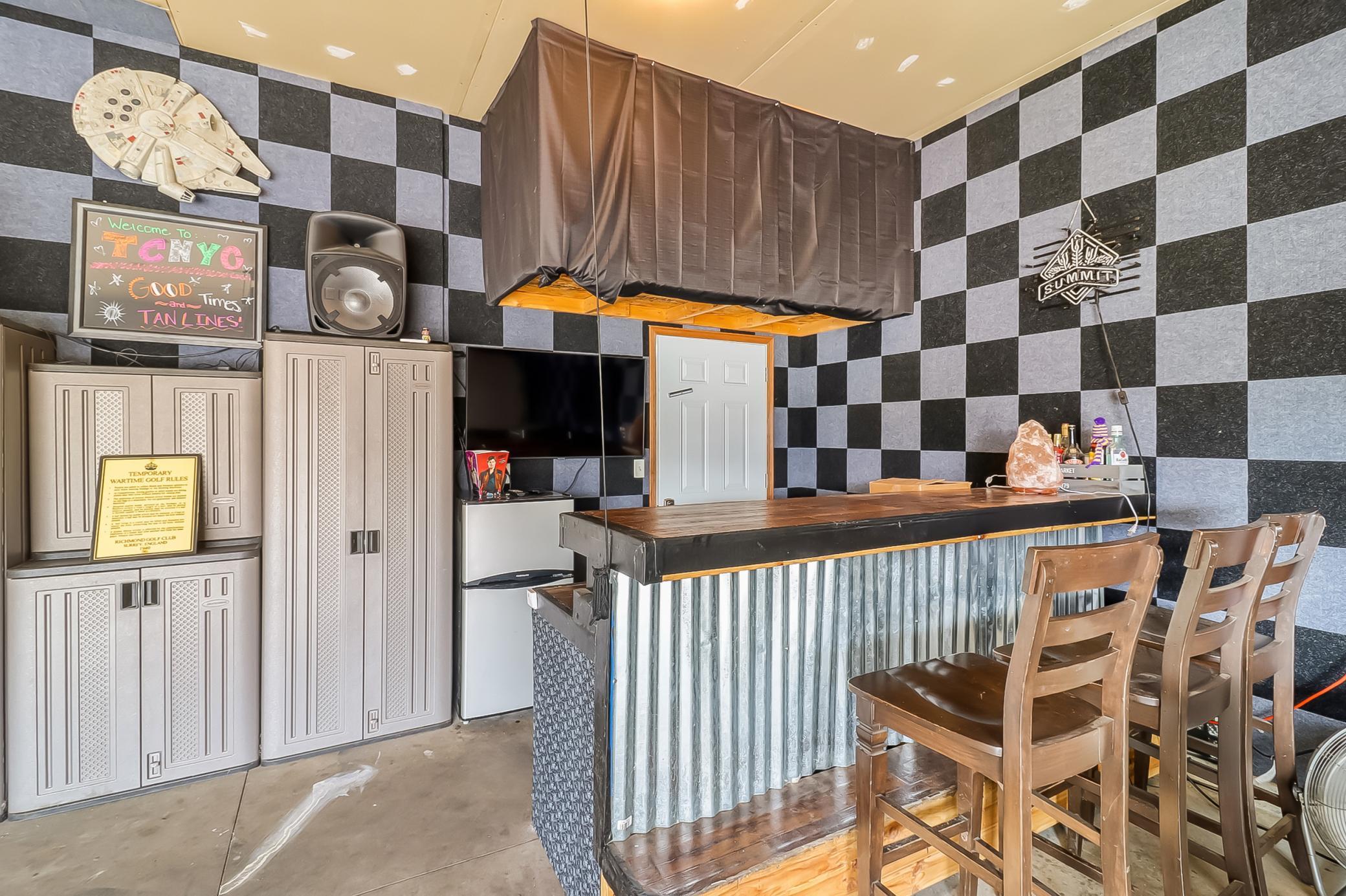 Garage Bar Area