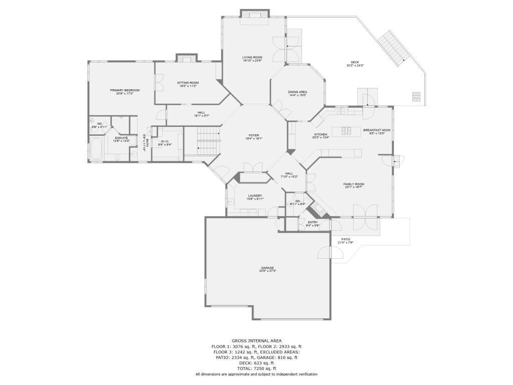 Main Level Floorplan