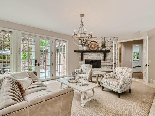 Family Room overlooking Grotto