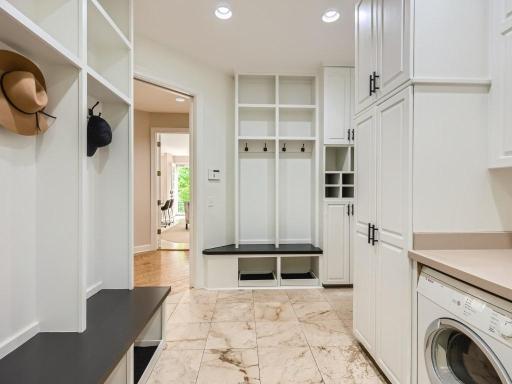 Mudroom off Garage