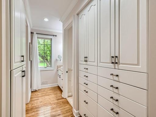 Hallway to Bath and Closet