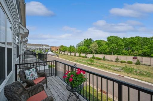 Grab your coffee and settle in to watch the sun rise from your deck. It's the perfect time of year to soak up the spring breezes outdoors.