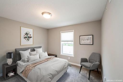 Two additional bedrooms are located on the upper level adding to your ownership value. Queen sized beds and other furniture fit well in these rooms for added flexibility.