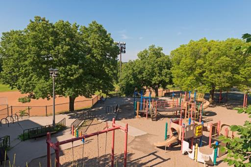Linwood Community Recreation Center is a couple of blocks away, where you'll find a huge playground here for the kids and for the young-at-heart!