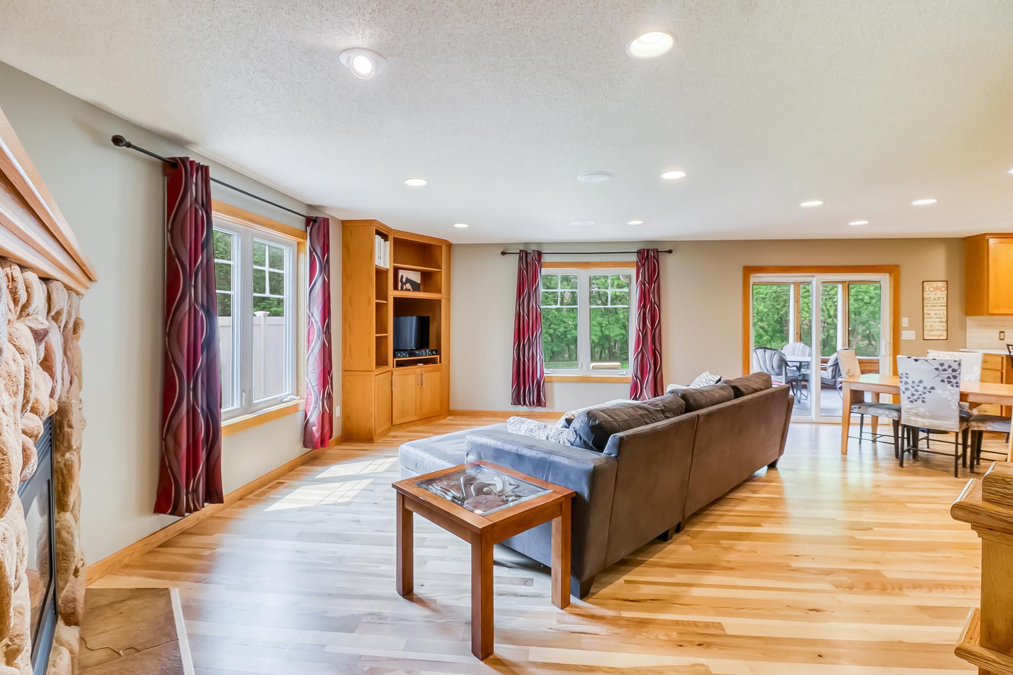 Living Room w/wonderful views!