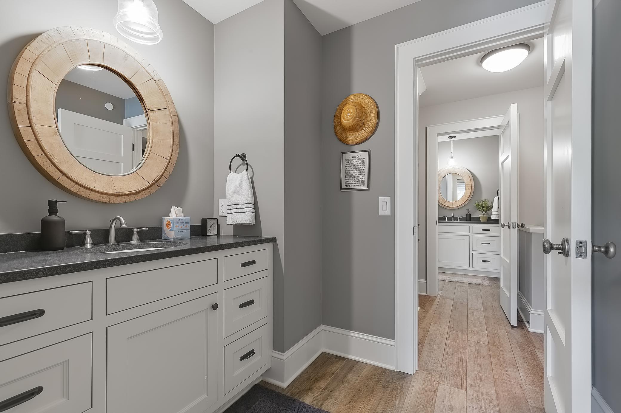 3/4 Jack and Jill Bath // Upper-Level