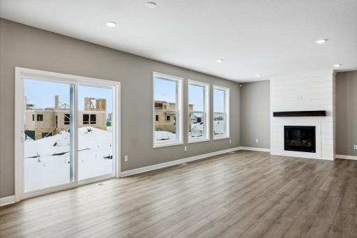 Wall to Wall Windows (picture of similar home in neighborhood, options/colors will vary)