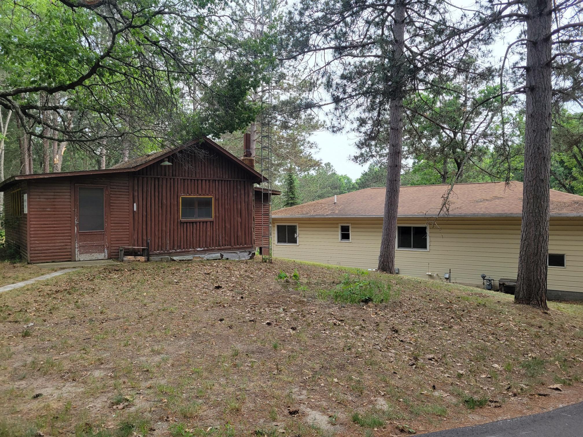 Vintage cabin and home