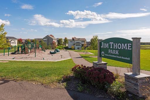 Jim Thome Park located 3.1 miles from the home