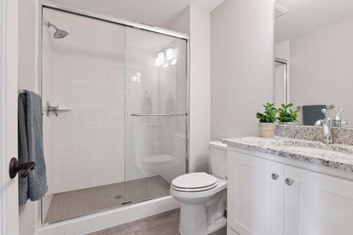 Private bath adjacent to Bedroom 4 upstairs.