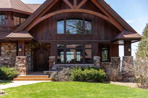 Site lines from the front to the back make it possible to view the lake from any room in this Lake Retreat Home.